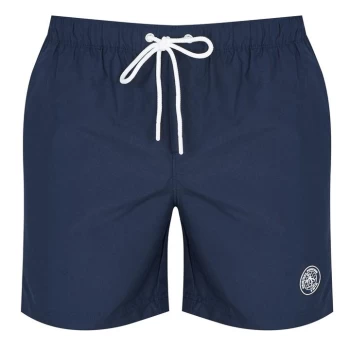 Image of Original Penguin Logo Swim Shorts - Blue