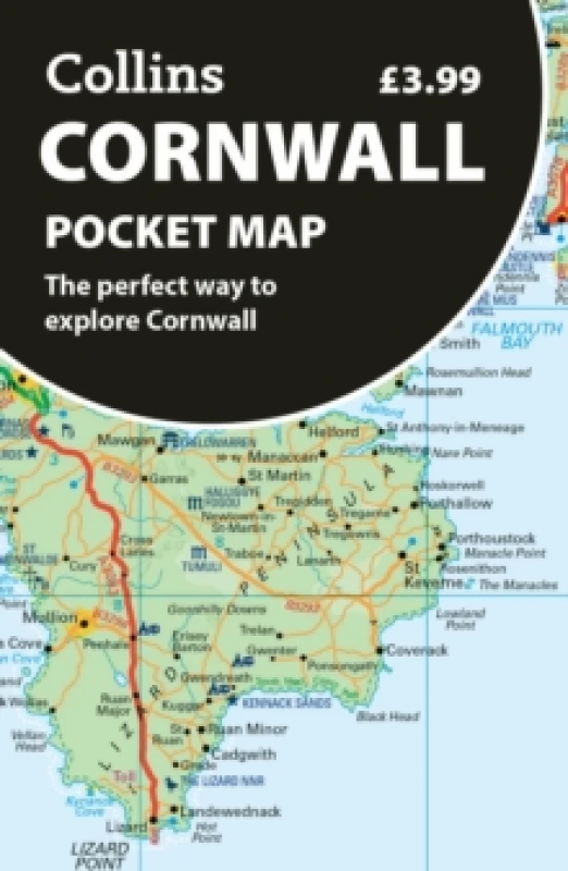 Image of Cornwall Pocket Map. By Collins Maps Books