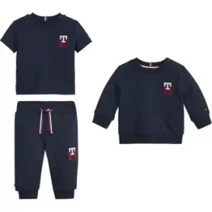 Image of Tommy Hilfiger Baby Monogram Hwk Giftpack - Blue