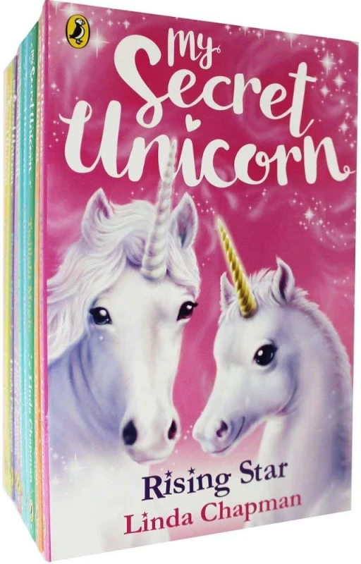 Image of My Secret Unicorn Collection 10 Books Set by Linda Chapman Rising Star, Friends Forever Linda Chapman Books
