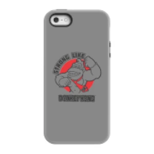 Image of Nintendo Donkey Kong Strong Like Donkey Kong Phone Case - iPhone 5/5s - Tough Case - Gloss