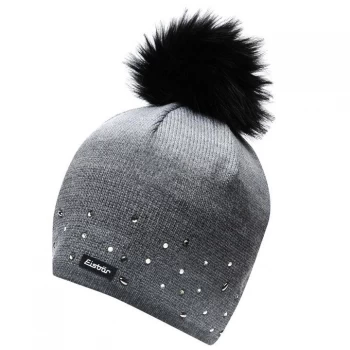 Image of Eisbar Dip Dye Beanie Ladies - Black/Grey