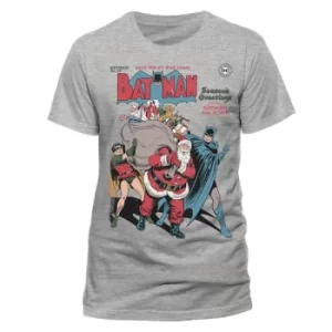 Image of Batman Seasons Greetings Unisex T-Shirt Medium