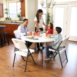 Image of Lifetime 48" Round Fold-In-Half Table