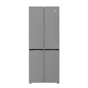 Image of Beko HarvestFresh GNE480IC3VPX 478L Freestanding American Style Fridge Freezer