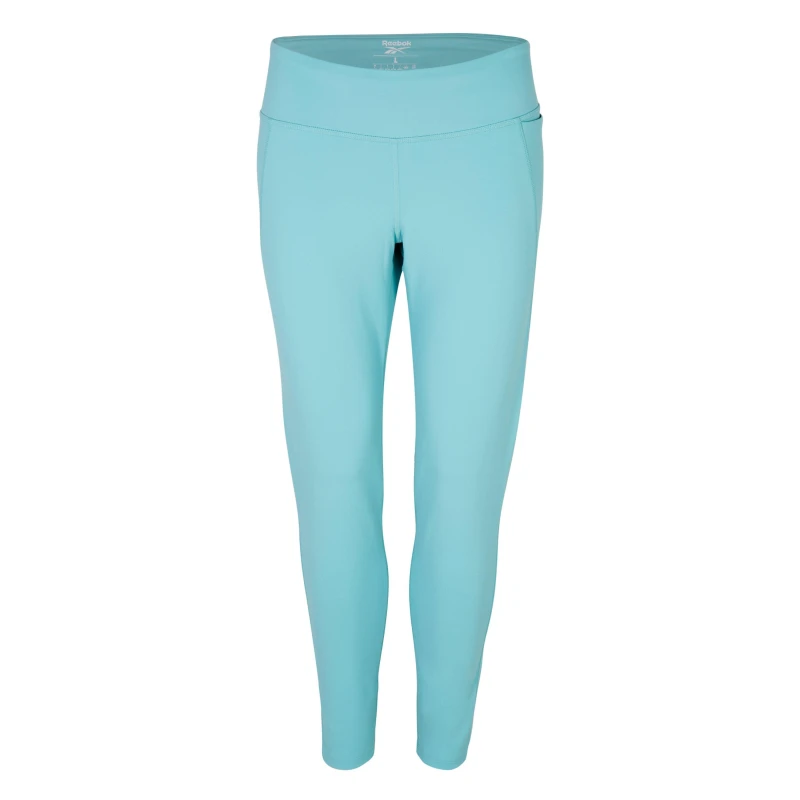 Image of Reebok Lux Leggings Womens Gym Legging - Blue Blue 10