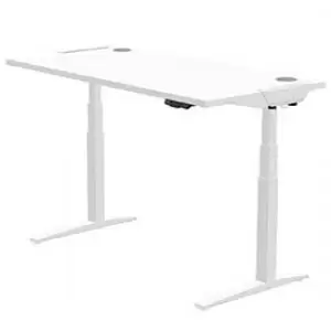 Image of Fellowes Levado Height Adjustable Desk Base Only - White