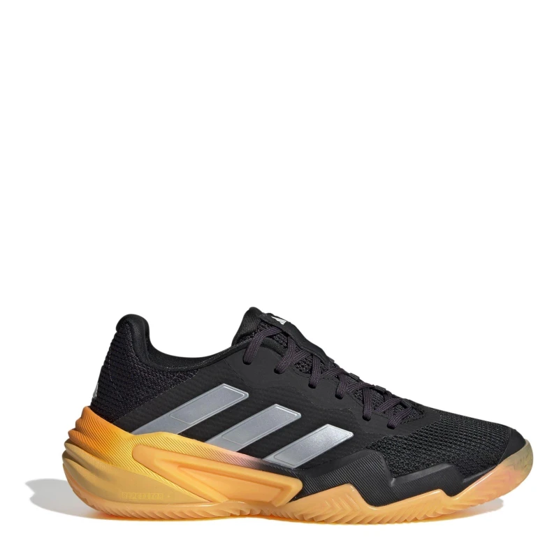 Image of adidas Barricade 13 Tennis Shoes Womens Blk/Met/Sprk female 3.5 (36)