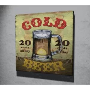 Image of KC093 Multicolor Decorative Canvas Painting