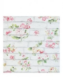 Image of Arthouse Shabby Chic Brick Wallpaper