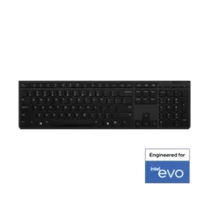 Image of Lenovo 4Y41K04067 keyboard RF Wireless + Bluetooth QWERTY UK...