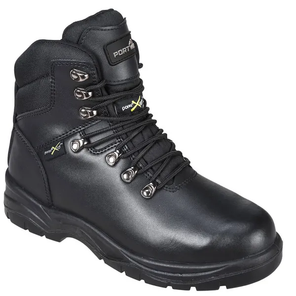 Image of Portwest Met Protector Safety Boots with Metatarsal Protection FD17BKR46 Colour: Black