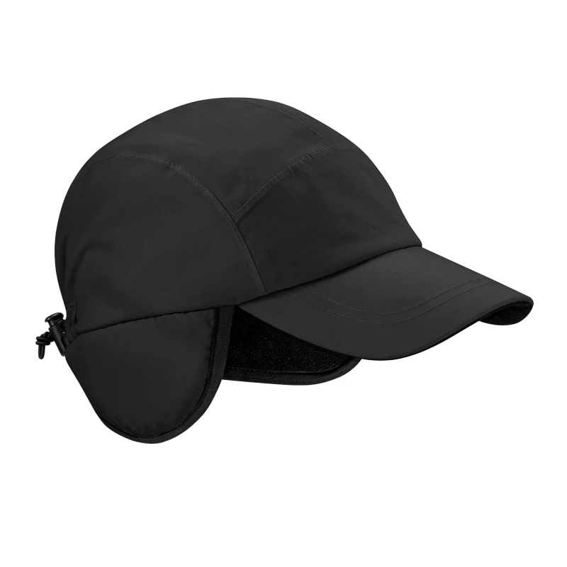 Image of Beechfield Womens Mountain Waterproof & Breathable Baseball Cap in Black Female One Size