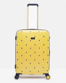 Image of Joules Botanical Bee Yellow Medium Suitcase
