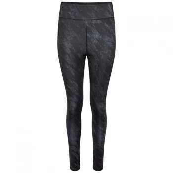 Image of Dare2B Influential Tight Leggings - Ebony/BkShrd