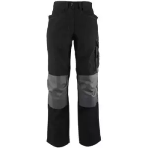 Image of Alexandra Womens/Ladies Tungsten Holster Work Trousers (16S) (Black/Grey) - Black/Grey