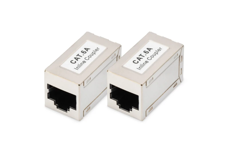 Image of Digitus CAT 6A modular couplers. shielded - 2 pieces