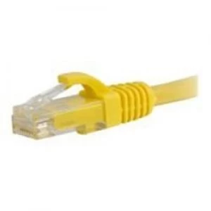 Image of C2G 3m Cat6 550 MHz Snagless Patch Cable - Yellow