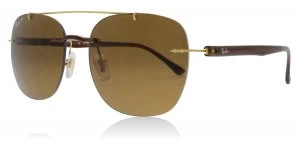 Image of Ray-Ban RB4280 Sunglasses Brown 628783 Polariserade 55mm
