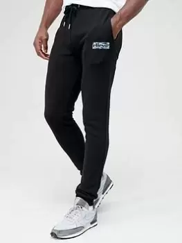 Image of Ellesse Lahora Joggers - Black Size M Men