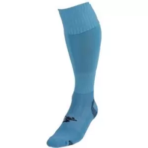 Image of Precision Childrens/Kids Pro Plain Football Socks (12 UK Child-2 UK) (Sky Blue)
