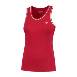 Image of Dunlop Club Tank Top Womens - Red