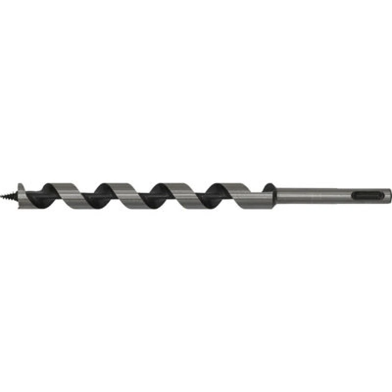 Image of Loops 16 x 235mm SDS Plus Auger Wood Drill Bit - Fully Hardened - Smooth Drilling Multi