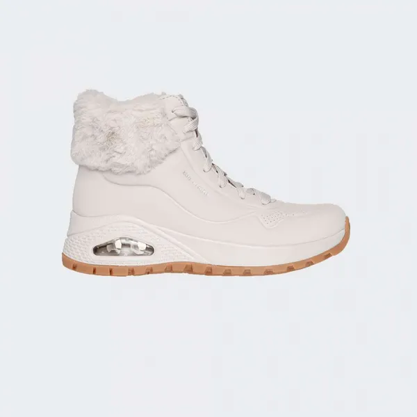 Image of Skechers Womens Uno Rugged Fall Air Trainers Ankle Boots - UK 4 White female PS4278OFF4