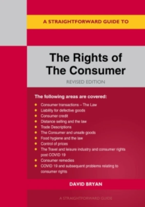 Image of A Straightforward Guide To The Rights Of The Consumer Paperback / softback