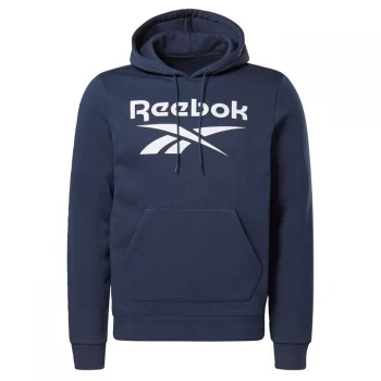 Image of Reebok Identity Fleece Hoodie Mens - Vector Navy