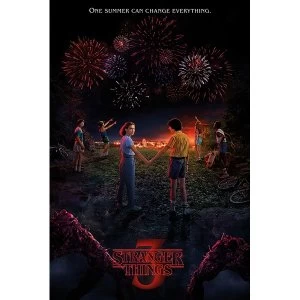 Image of Stranger Things - One Summer Maxi Poster