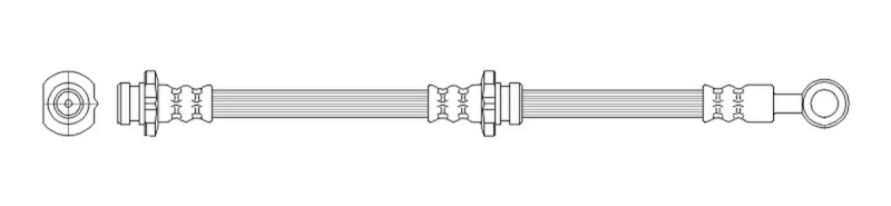 Image of Bosch 1 987 481 476 Brake Hose Brake Hose (83)