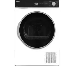 Image of Sharp KD-NHH0S7GW21-EN 10KG Heat Pump Tumble Dryer