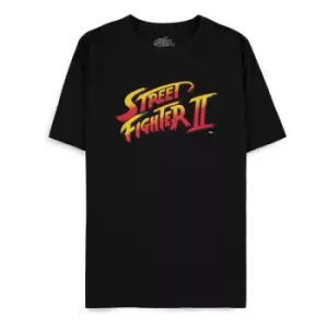 Image of Street Fighter II T-Shirt Logo Size S