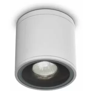 Image of White ceiling light gun 1 bulb