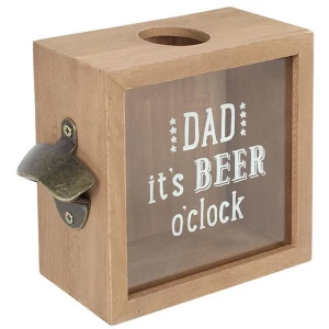Image of Dad It's Beer O'Clock Bottle Top Collector