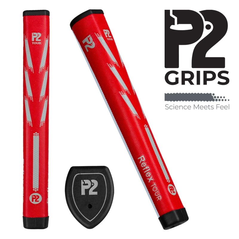 Image of P2 P2 Reflex Tour Tour Grip Red unisex Oversize