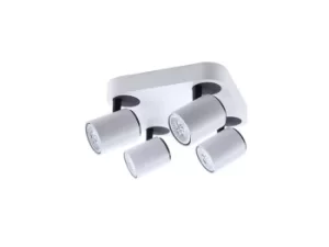 Image of Turn 4 Light Spotlight Light Matt White, GU10