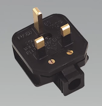 Image of Sealey PL/13/3S Rubber Plug 13Amp Extra Heavy-Duty