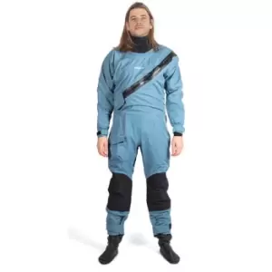 Image of Gul Dartmouth Eclip Zip Drysuit - BlueR/GEOPALM