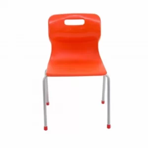 Image of TC Office Titan 4 Leg Chair Size 4, Orange