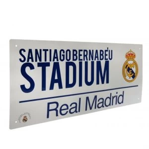 Image of Real Madrid FC Street Sign