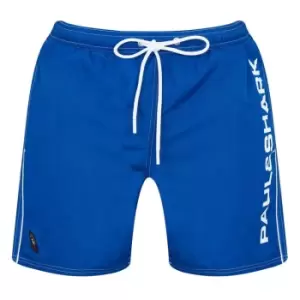 Image of Paul And Shark Vertical Logo Trunks - Blue