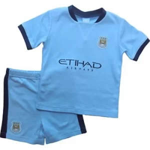 Image of Manchester City FC Shirt & Short Set 6/9 mths NC