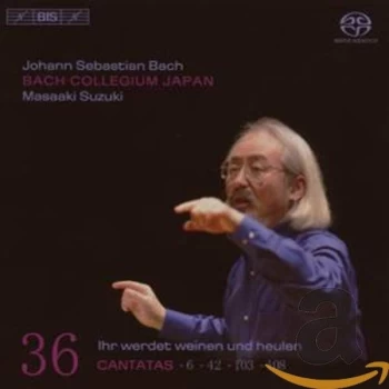 Image of Dominik W&ouml;rner - Cantatas Vol. 36 (Suzuki) [sacd/cd Hybrid] CD