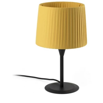 Image of Faro SAMBA - Table Lamp Round Tapered Black, E27