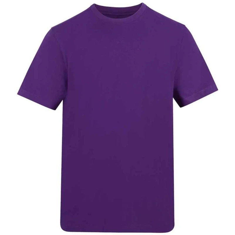 Image of AWDis AWDis Men 180 T-Shirt in Purple Size: Small Purple S Male 5063703683982