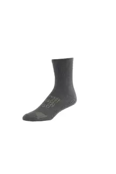 Image of Honeycomb Gripped Crew Socks