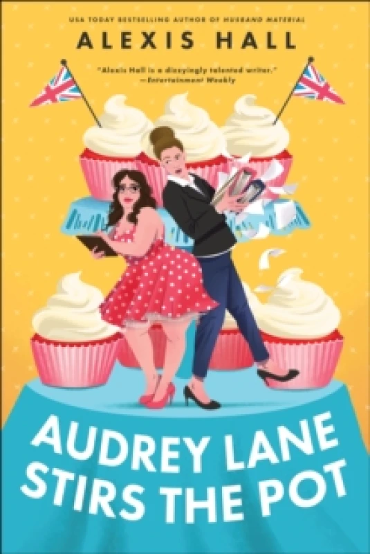 Image of Audrey Lane Stirs the Pot : A Queer Grumpy x Sunshine Romance from the Author of Boyfriend Material (Winner Bakes All Book 3) Paperback / softback