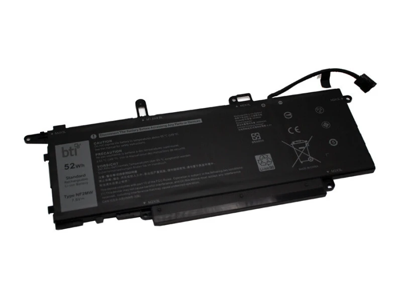 Image of BTI 41M98 compatible 52Wh 4-cell battery for DELL LATITUDE 7400 2in1 9
